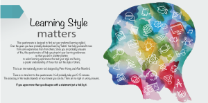Learning styles opening page